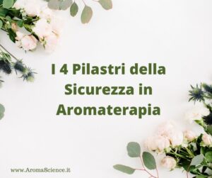 I 4 Pilastri della Sicurezza in Aromaterapia