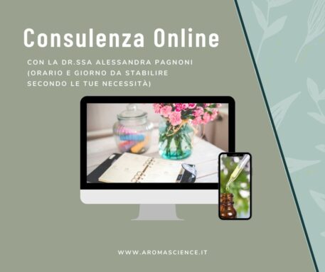 Consulenza di Aromaterapia online con Dr. Alessandra Pagnoni