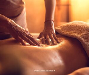 Gli effetti aromaterapeutici del massaggio con oli essenziali