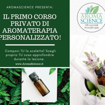 Corso privato personalizzato di Aromaterapia