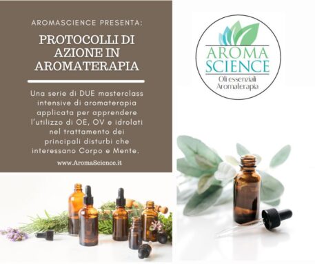 protocolli di azione in aromaterapia