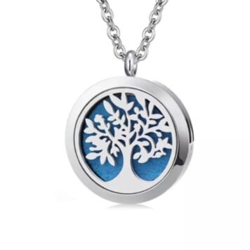 Collana per aromaterapia albero della vita