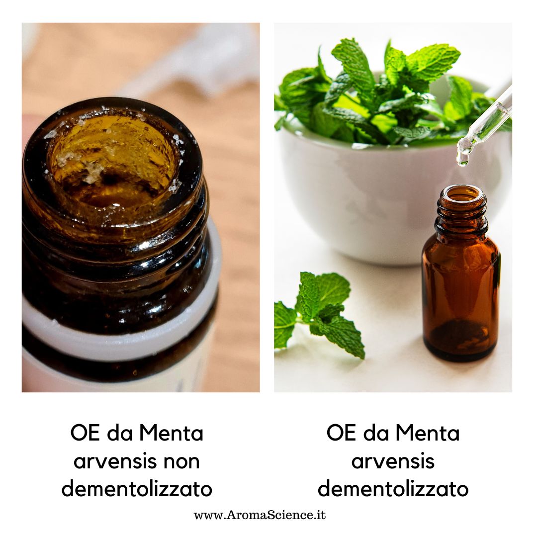 Olio essenziale di menta dementolizzato DMO