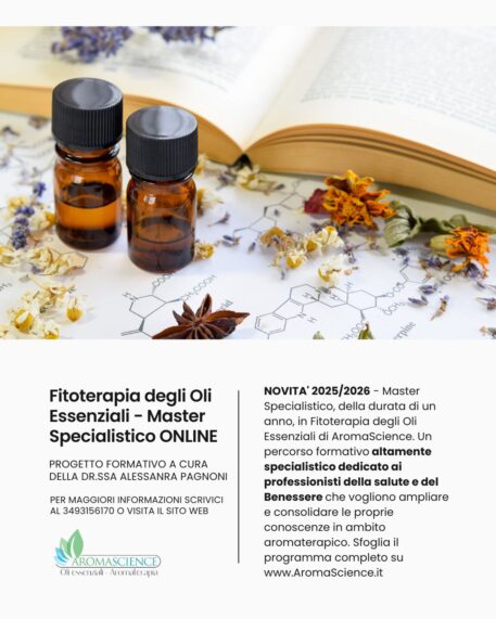 Master in Fitoterapia degli Oli Essenziali