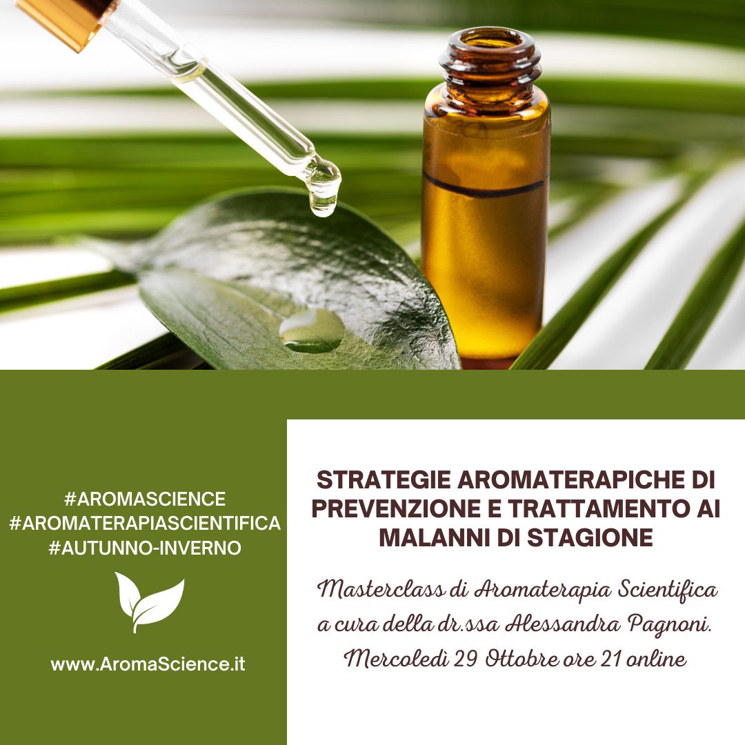 Strategie aromaterapiche di prevenzione e trattamento ai malanni di stagione