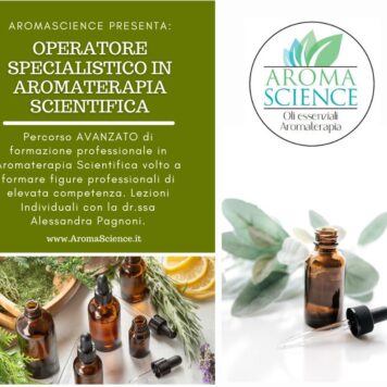 percorso avanzato di operatore specialistico in aromaterapia scientifica