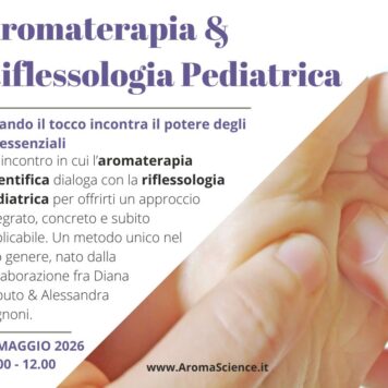 Aromaterapia e riflessologia pediatrica